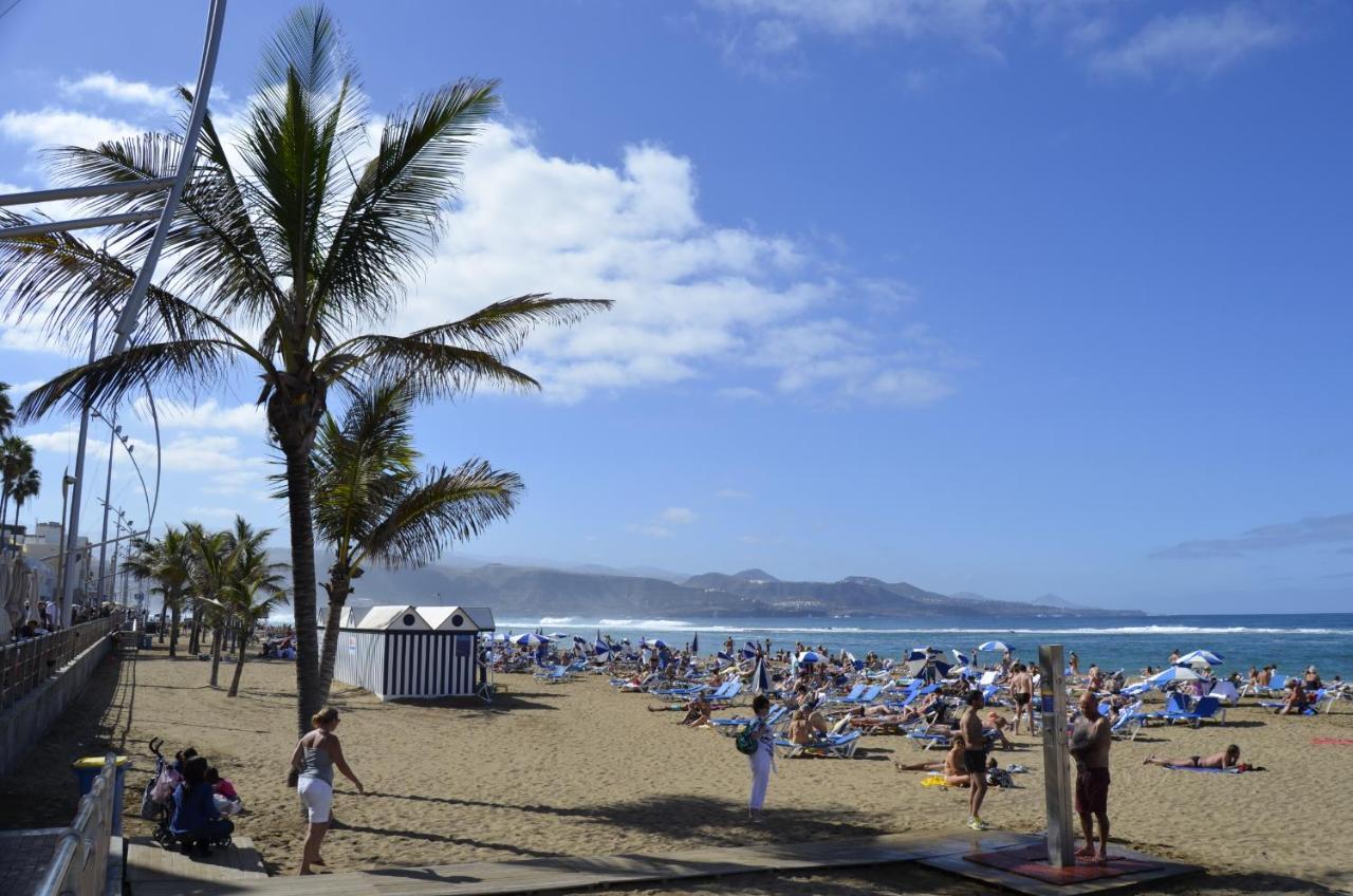 Seafront Terrace Home Las Canteras Beach - Wifi 大加那利岛拉斯帕尔马斯 外观 照片